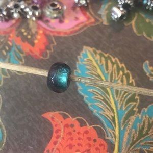 Troll Bead-AUTHENTIC -Retired-Turquoise Prism Bead